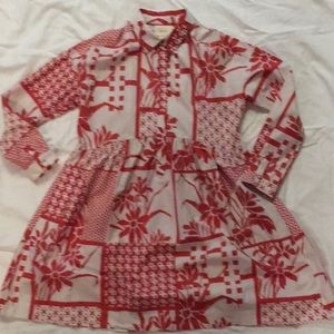 Anthropologie Maeve long sleeve dress